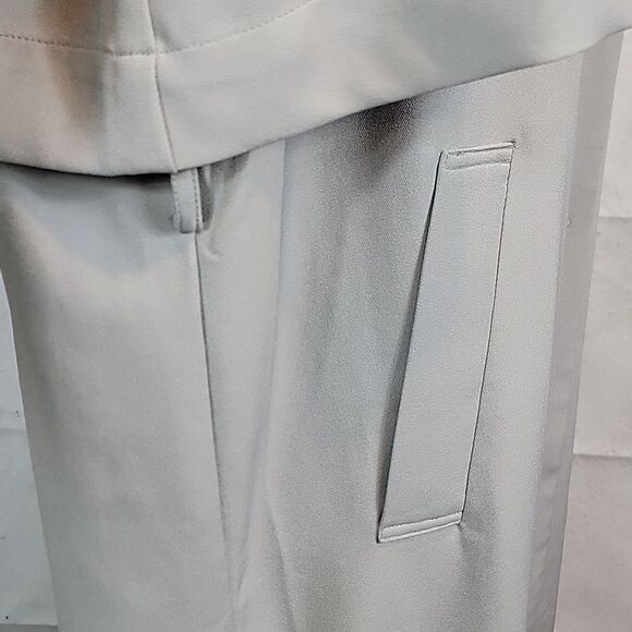 Lattelier Patchwork Trenchcoat In Grey Womens Size M - Picture 8 of 14